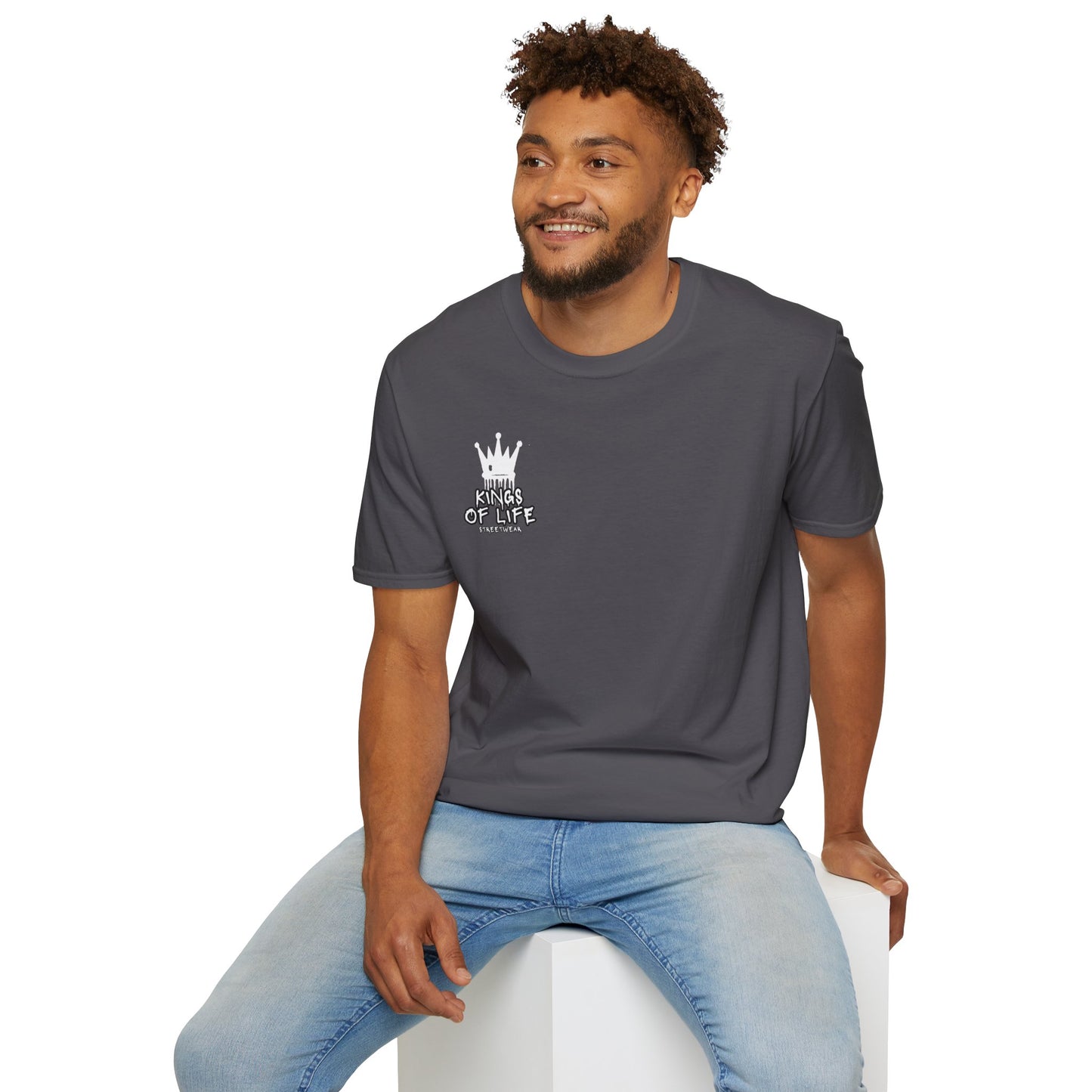 Men's Kings of Life Softstyle T-Shirt - Faith-Inspired Graphic Tee