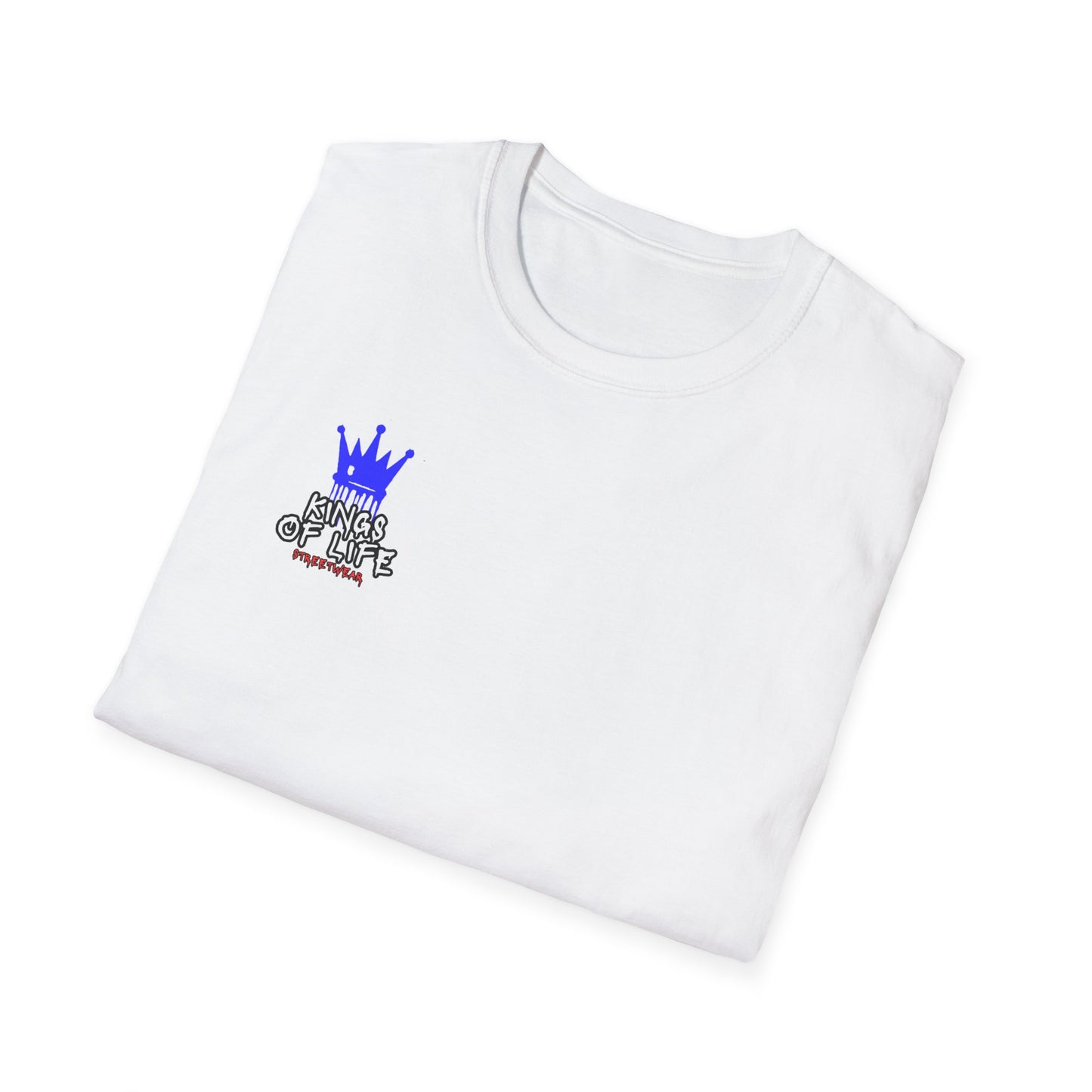 Men's Crown & Wings Graphic T-Shirt - Trendy Streetwear for All Occasions