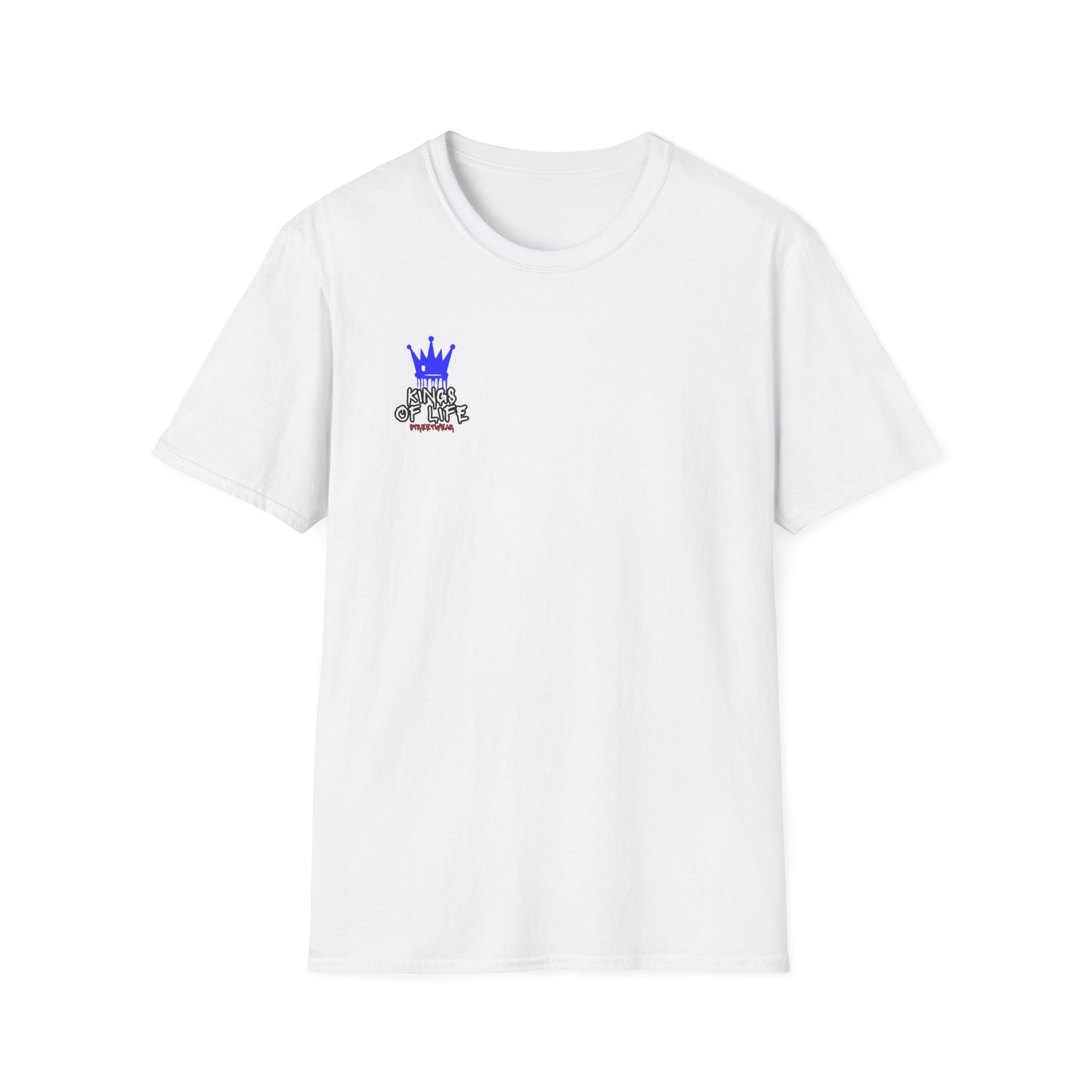 Men's Crown & Wings Graphic T-Shirt - Trendy Streetwear for All Occasions